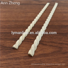 Semicircle Twist rope Moldings 1/2 round moulding decorative corner molding